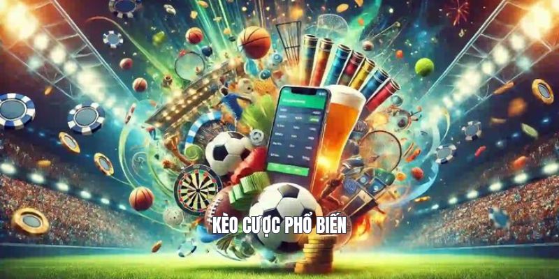Các loại kèo cược phổ biến được bet thủ lựa chọn đông đảo tại sbobet