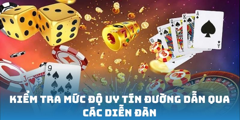 Kiểm tra mức độ uy tín đường dẫn qua các diễn đàn