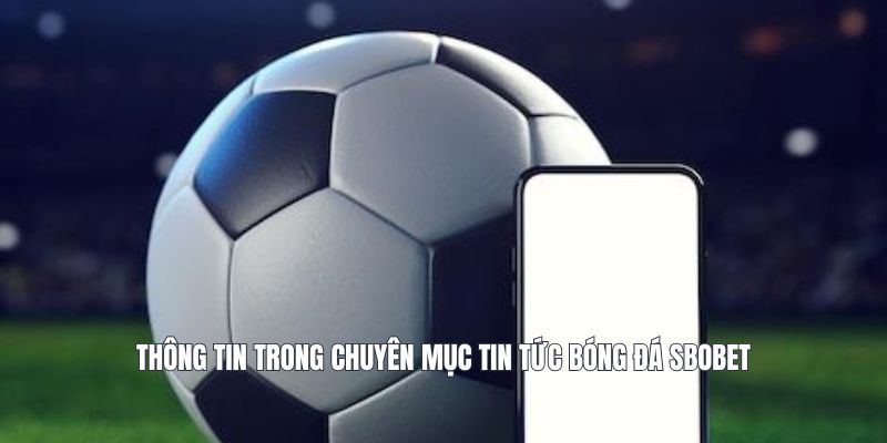 Thông tin trong chuyên mục tin tức bóng đá Sbobet